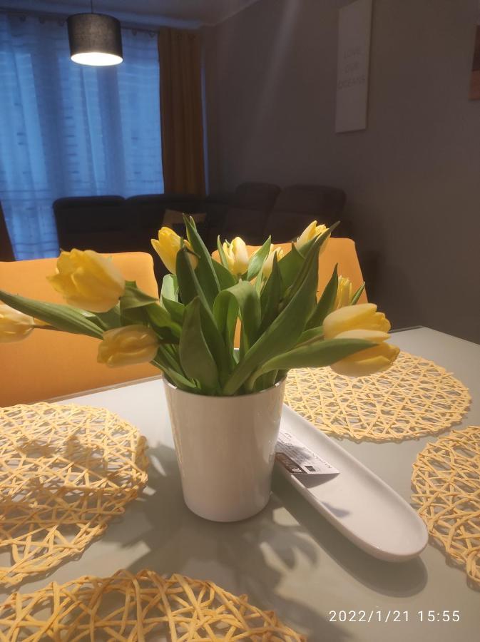 Przytulny Apartament, 2 Pokoje Nad Morzem Apartment กดัญสก์ ภายนอก รูปภาพ
